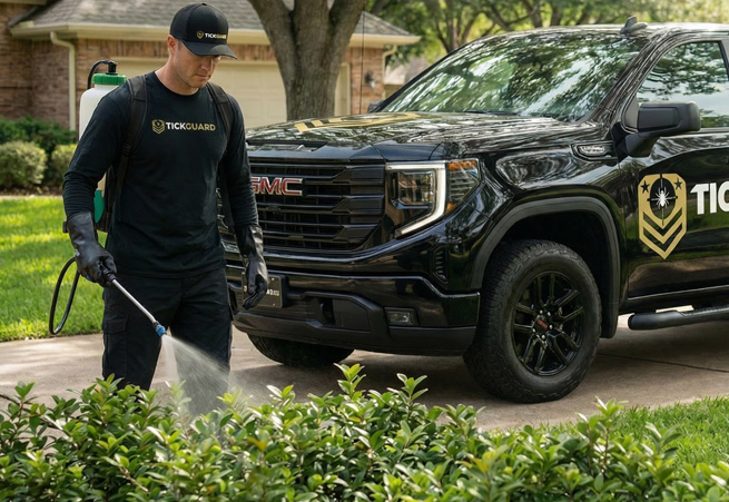 Tick Spraying Nova Scotia TickGuard Truck